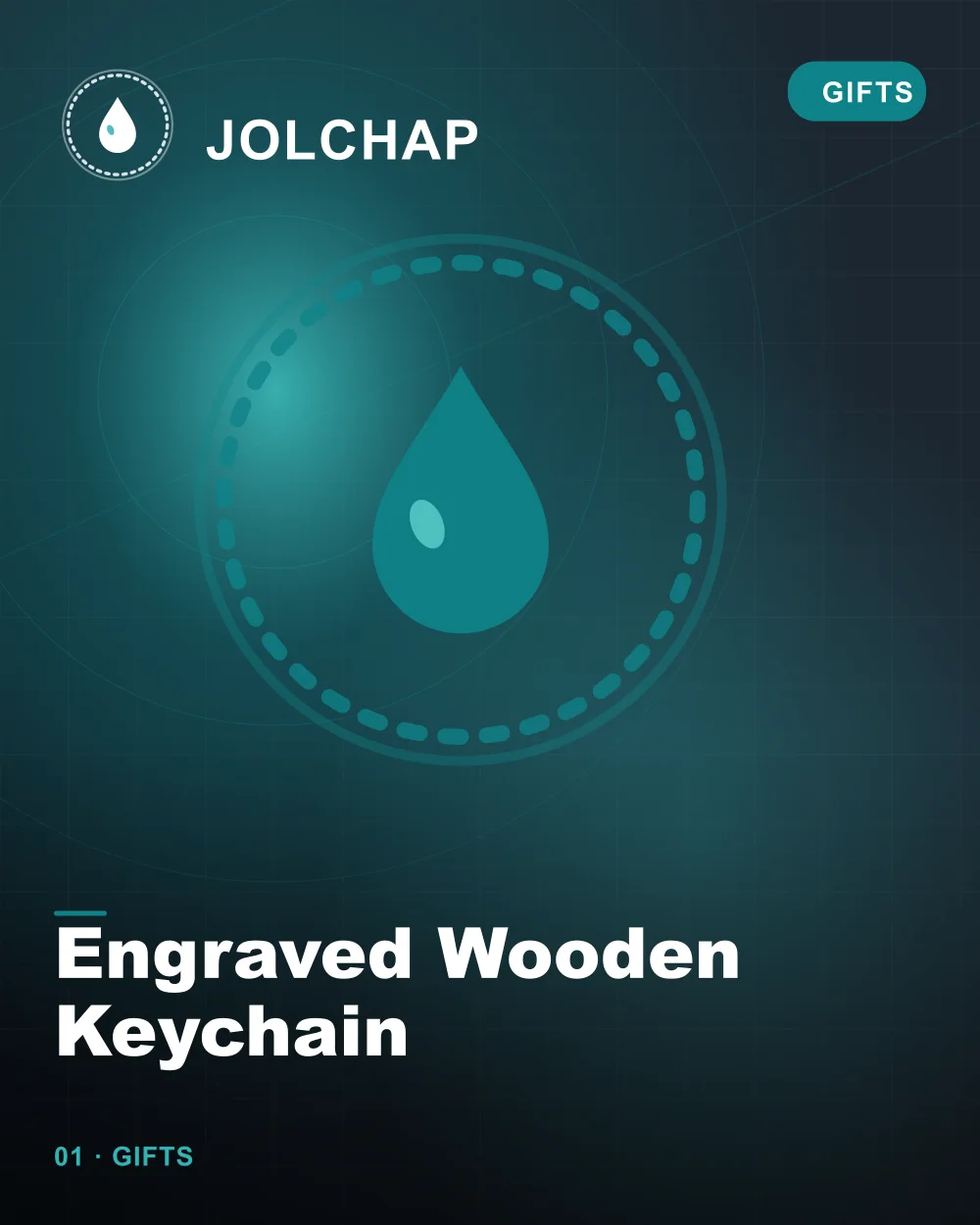Engraved Wooden Keychain