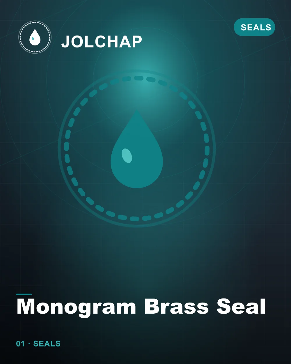 Monogram Brass Seal