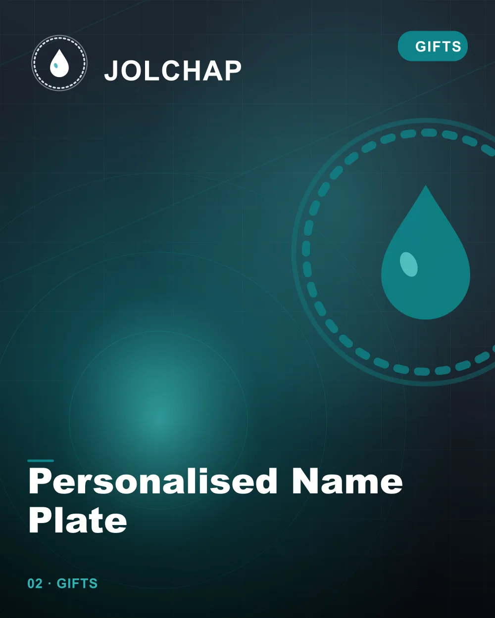 Personalised Name Plate alternate view