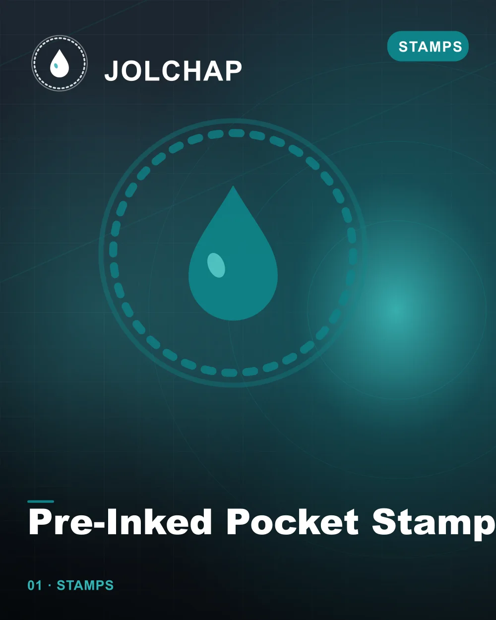 Pre-Inked Pocket Stamp