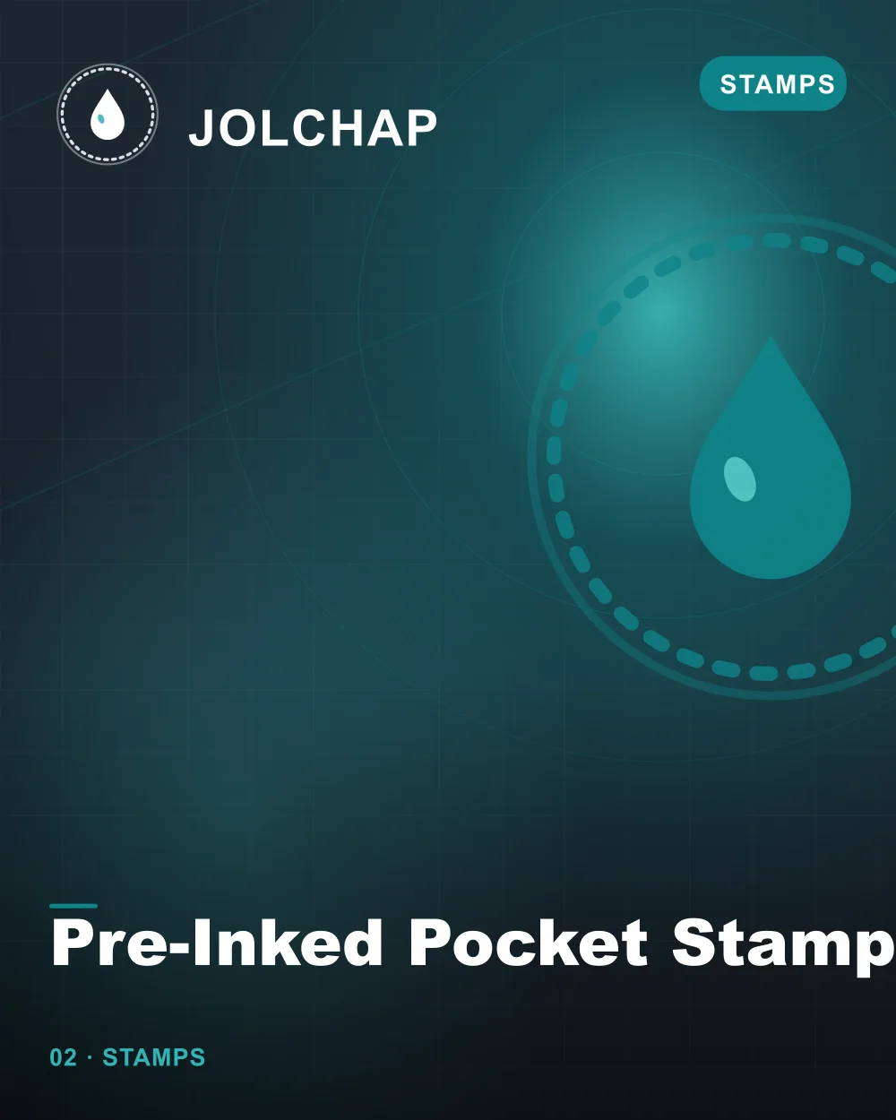 Pre-Inked Pocket Stamp alternate view