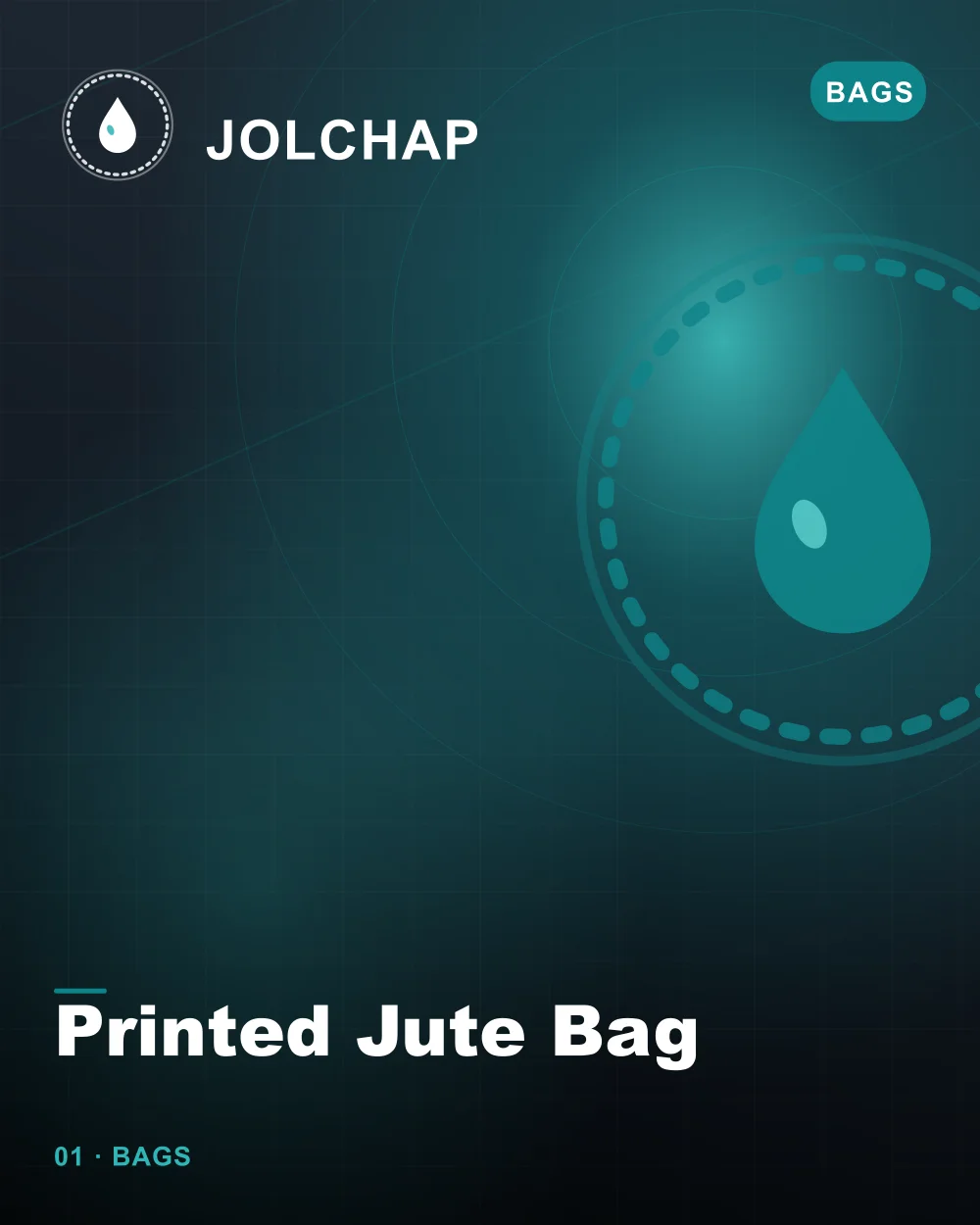 Printed Jute Bag