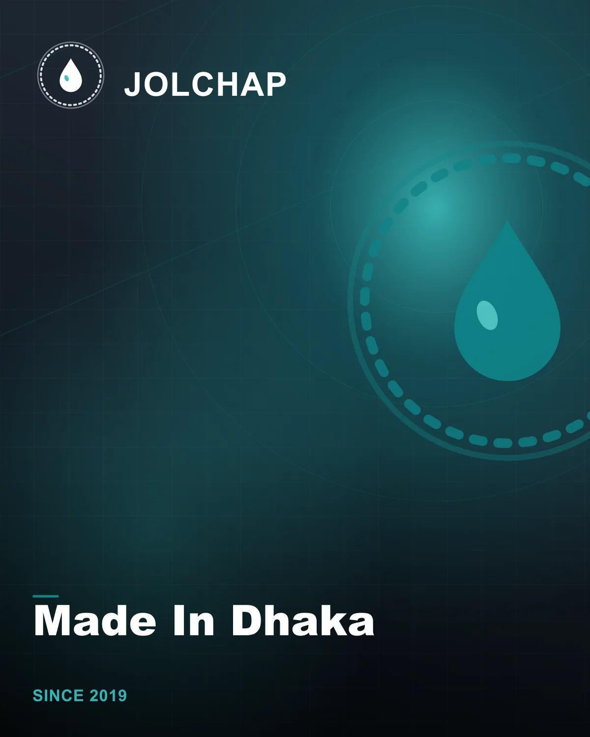 The original Jolchap studio in Dhanmondi, Dhaka — 2019